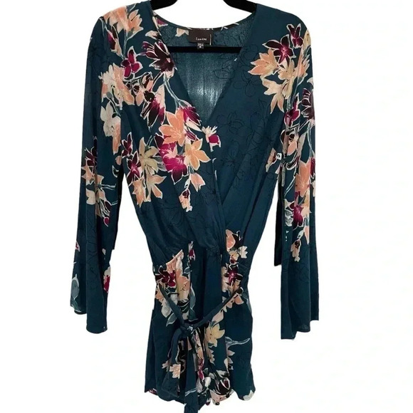 Lumiere Floral Romper Long Sleeve - Picture 2 of 7